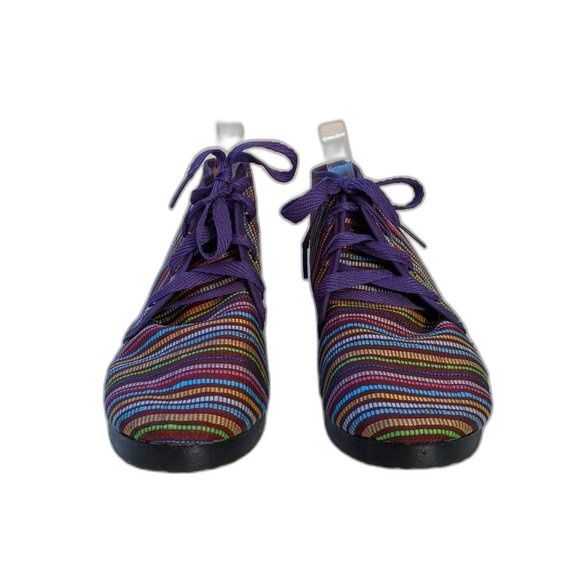 San Miguel Ankle Sneakers Men US M8.5 Flat High Top  Mexico Multicolor MX 7  W10 - Picture 4 of 11